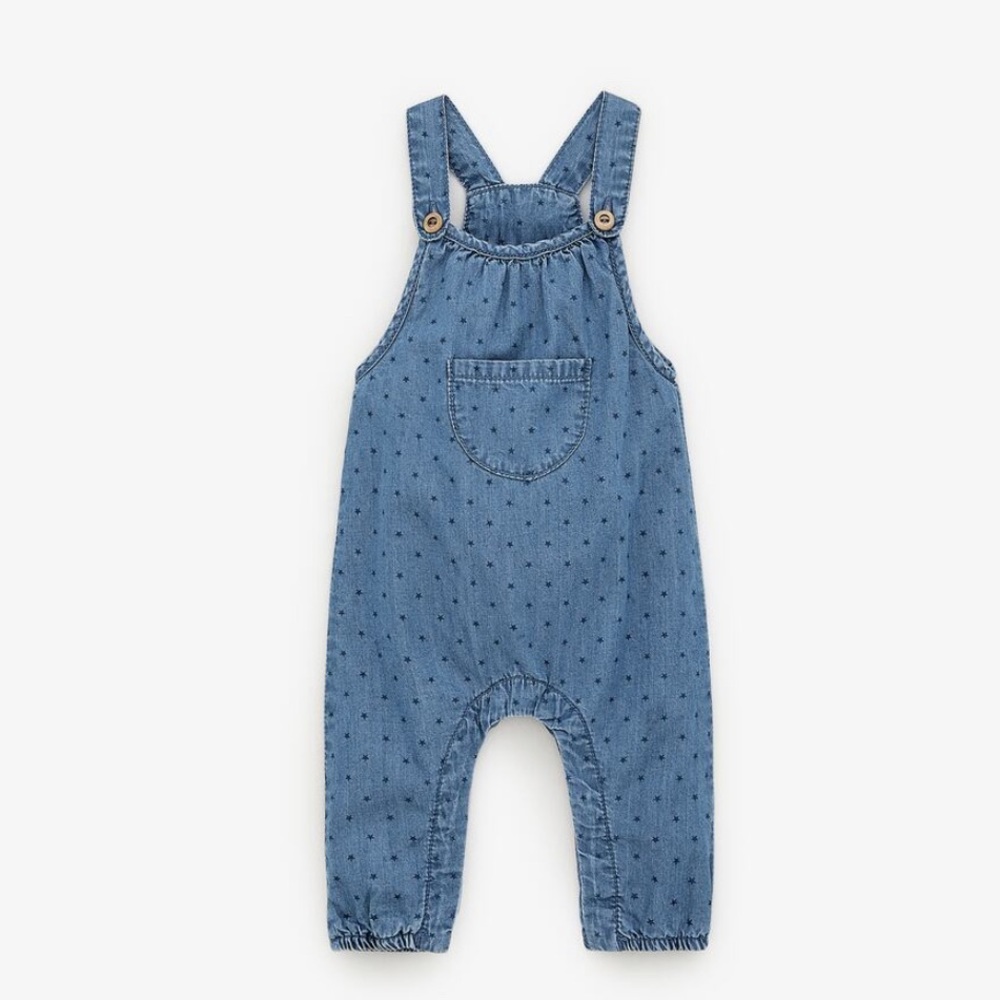 ZARA Star Print Overalls
